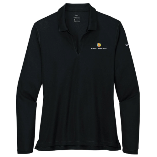 CHC - Nike Ladies Dri-FIT Micro Pique 2.0 Long Sleeve Polo